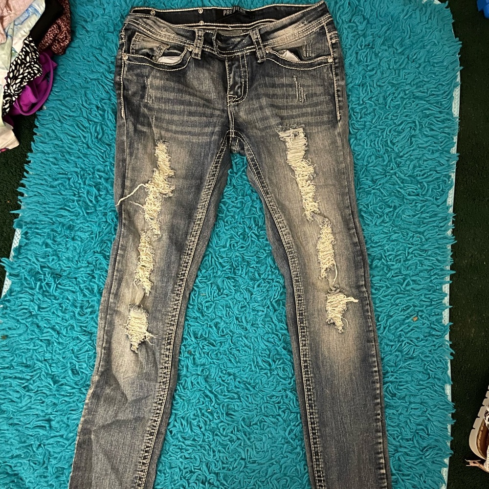 low rise skinny jeans size 5/6